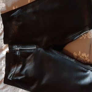 Genuine Leather Slacks